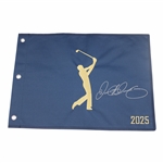 Rory McIlroy Signed 2025 The Players Championship Embroidered Navy Flag JSA ALOA