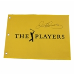 Rory McIlroy Signed The Players Championship Embroidered Yellow Flag JSA ALOA