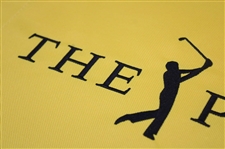 Rory McIlroy Signed The Players Championship Embroidered Yellow Flag JSA ALOA