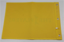 Rory McIlroy Signed The Players Championship Embroidered Yellow Flag JSA ALOA
