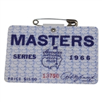 1966 Masters Tournament SERIES Badge #13790 - Jack Nicklaus Winner