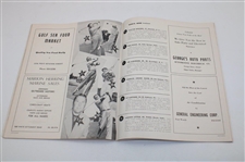 1952 Colonial $15k National Invitation Tournament Official Program - Ben Hogan Winner