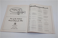 1952 Colonial $15k National Invitation Tournament Official Program - Ben Hogan Winner
