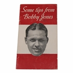 Some Tips From Bobby Jones Pamphlet