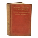 1927 Great Golfers In The Making Book by Henry Leach