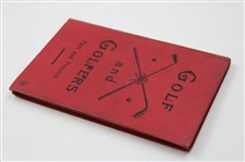 1891 'Golf And Golfers' Book by J. Gordon McPherson