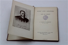 1891 'Golf And Golfers' Book by J. Gordon McPherson