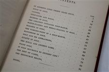 1891 'Golf And Golfers' Book by J. Gordon McPherson