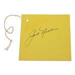 Jack Nicklaus Signed 1962 Cincinnati Invitational Pro Am Ticket JSA ALOA