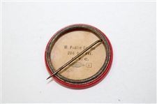 1934 Amateur Championship At Brookline Elimination Round Badge