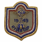 1949 Ryder Cup at Ganton Golf Club Commemorative Bullion Blazer Patch