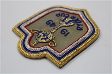 1949 Ryder Cup at Ganton Golf Club Commemorative Bullion Blazer Patch