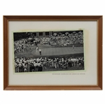 Jack Nicklaus 1979 US Open at Inverness Club 18th Green - Framed Photo
