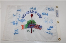 Rickie Fowler, Brian Harmon & Team USA Signed 2009 Walker Cup Flag JSA ALOA