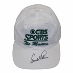 Arnold Palmer Signed Masters CBS Sports Hat JSA #EE05828