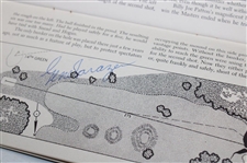 Demaret, Palmer, Sarazen, Ford & others Signed 1959-1960 'The Masters Tournament' Augusta National Golf Club Booklet by Bobby Jones JSA ALOA