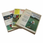 Three (3) Golfers Digest Deluxe Edition Books Volumes 2, 4 & 5
