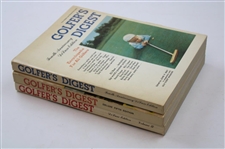 Three (3) Golfer's Digest Deluxe Edition Books Volumes 2, 4 & 5