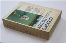 Three (3) Golfer's Digest Deluxe Edition Books Volumes 2, 4 & 5