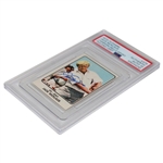 Jack Nicklaus Signed 1973-74 Panini #375 Campioni Dello Sport PSA Auto 10