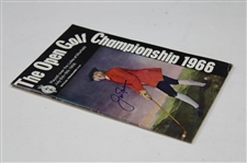 Jack Nicklaus Signed Official 1966 Open Championship at Muirfield Official Program JSA ALOA