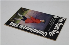 Jack Nicklaus Signed Official 1966 Open Championship at Muirfield Official Program JSA ALOA