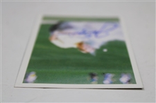 Jack Nicklaus Signed 1987 A Question Of Sport Card JSA ALOA