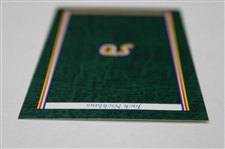 Jack Nicklaus Signed 1987 A Question Of Sport Card JSA ALOA