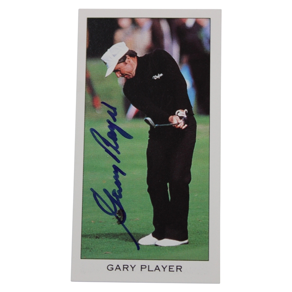 Gary Player Signed 1994 Dormy Collection Card JSA ALOA