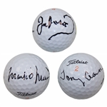 Woosnam, Aaron & OMeara Signed Masters Logo Golf Balls JSA ALOA