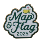 2025 Masters Tournament Map & Flag Exclusive Pin