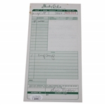 Ben Hogan Signed Personal Shady Oaks CC Members Check from 8-3-1994 JSAAI55793