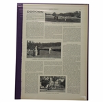 1897 Full Page Harpers Weekly Article by W. G. Van T. Sutphen About Morris Cup 