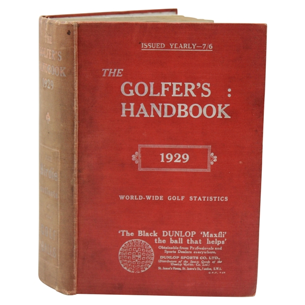 1929 The Golfers Handbook