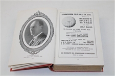 1929 'The Golfers Handbook'