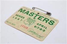 1967 Masters Tournament Series Badge  #14339 - Gay Brewer Winner