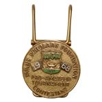1968 Western Open Olympia Fields Contestant Money Clip - Jack Nicklaus Win