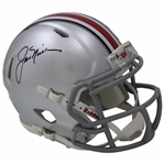 Jack Nicklaus Signed Ohio State Buckeyes Official Riddell Mini Helmet in Case JSA ALOA
