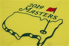 2002 & 2019 Masters Tournament Embroidered Flags - Tiger Woods Winner
