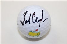 Fred Couples Signed Masters Logo Golf Ball & Augusta National Scorecard JSA ALOA