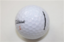 Fred Couples Signed Masters Logo Golf Ball & Augusta National Scorecard JSA ALOA