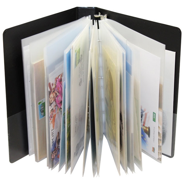 Notebook Containing Various FDC, Stamps, Pamphlet