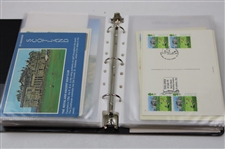 Notebook Containing Various FDC, Stamps, Pamphlet
