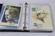 Notebook Containing Various FDC, Stamps, Pamphlet