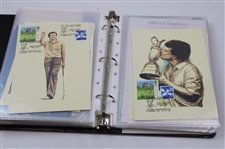 Notebook Containing Various FDC, Stamps, Pamphlet
