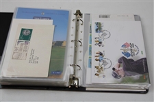 Notebook Containing Various FDC, Stamps, Pamphlet