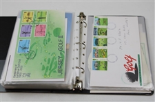 Notebook Containing Various FDC, Stamps, Pamphlet