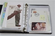 Notebook Containing Various FDC, Stamps, Pamphlet