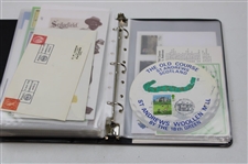 Notebook Containing Various FDC, Stamps, Pamphlet