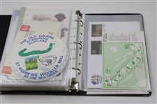 Notebook Containing Various FDC, Stamps, Pamphlet